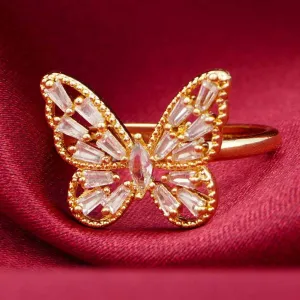 Butterfly Ring in Gold