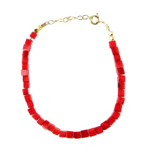 Callisto Bracelet - Coral