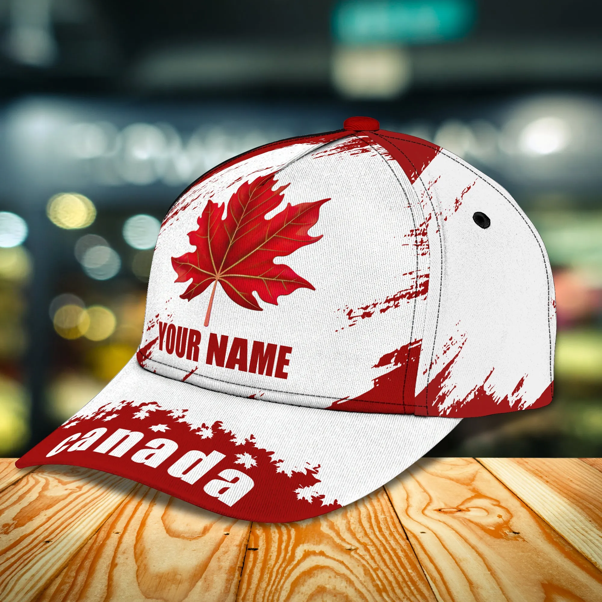 Canada - Personalized Name Cap