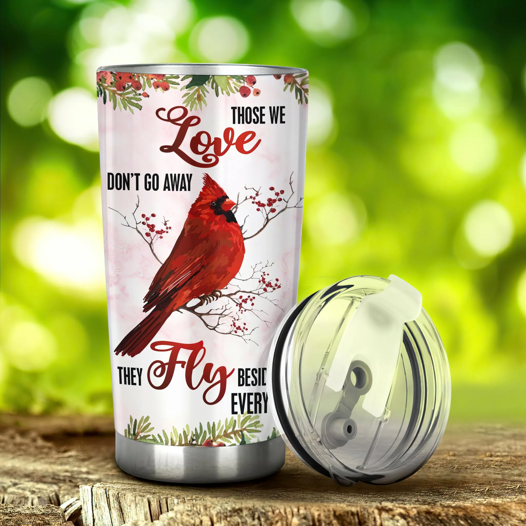 Cardinal - Personalized Name Tumbler - TD96