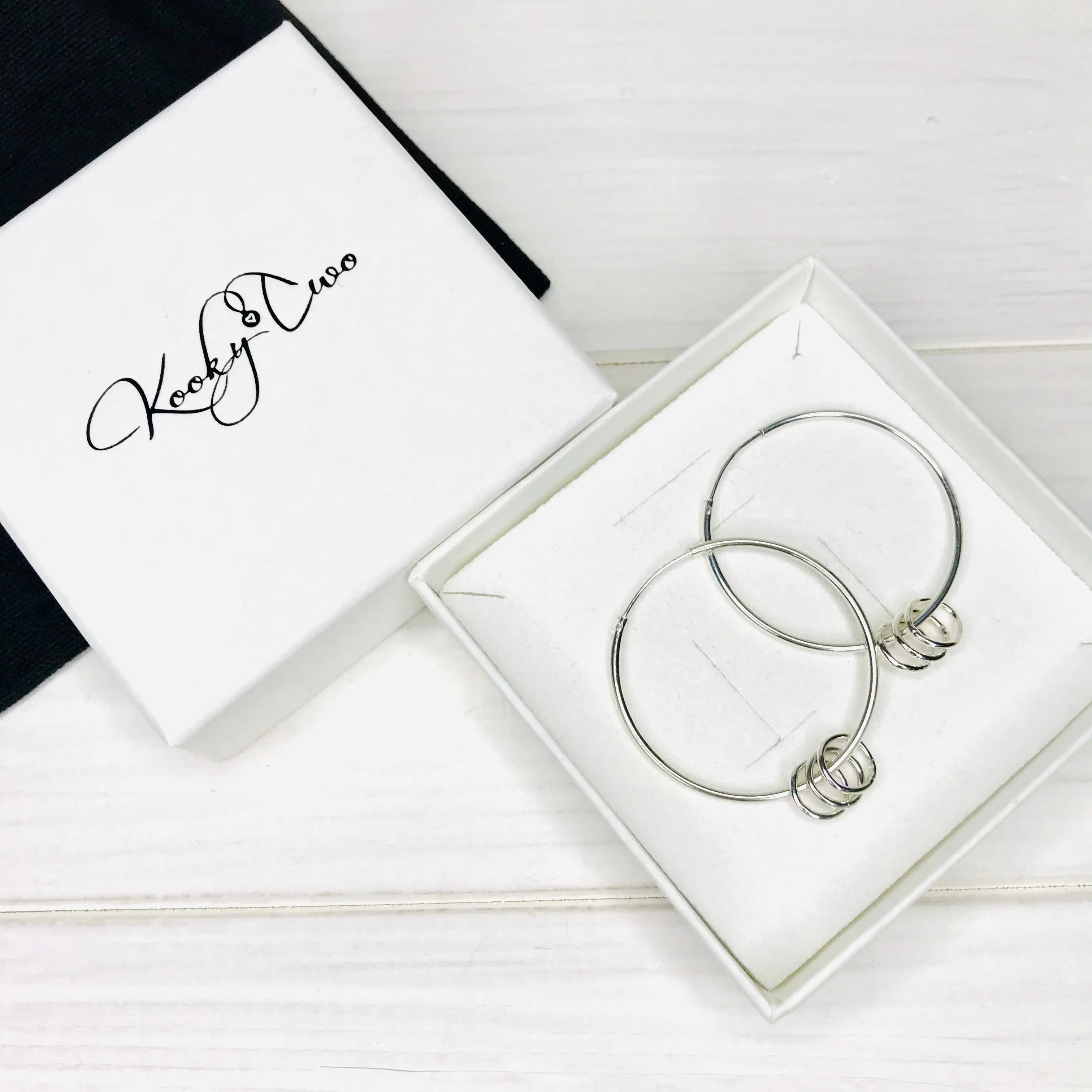 CAROLE | Silver Rings Earrings