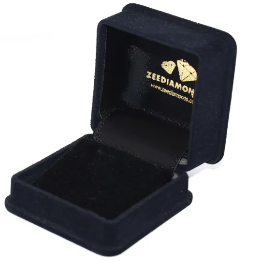 Certified 4 Ct Black Diamond Ring with Emerald Accents in 925 Silver, Latest Design & Great Shine!