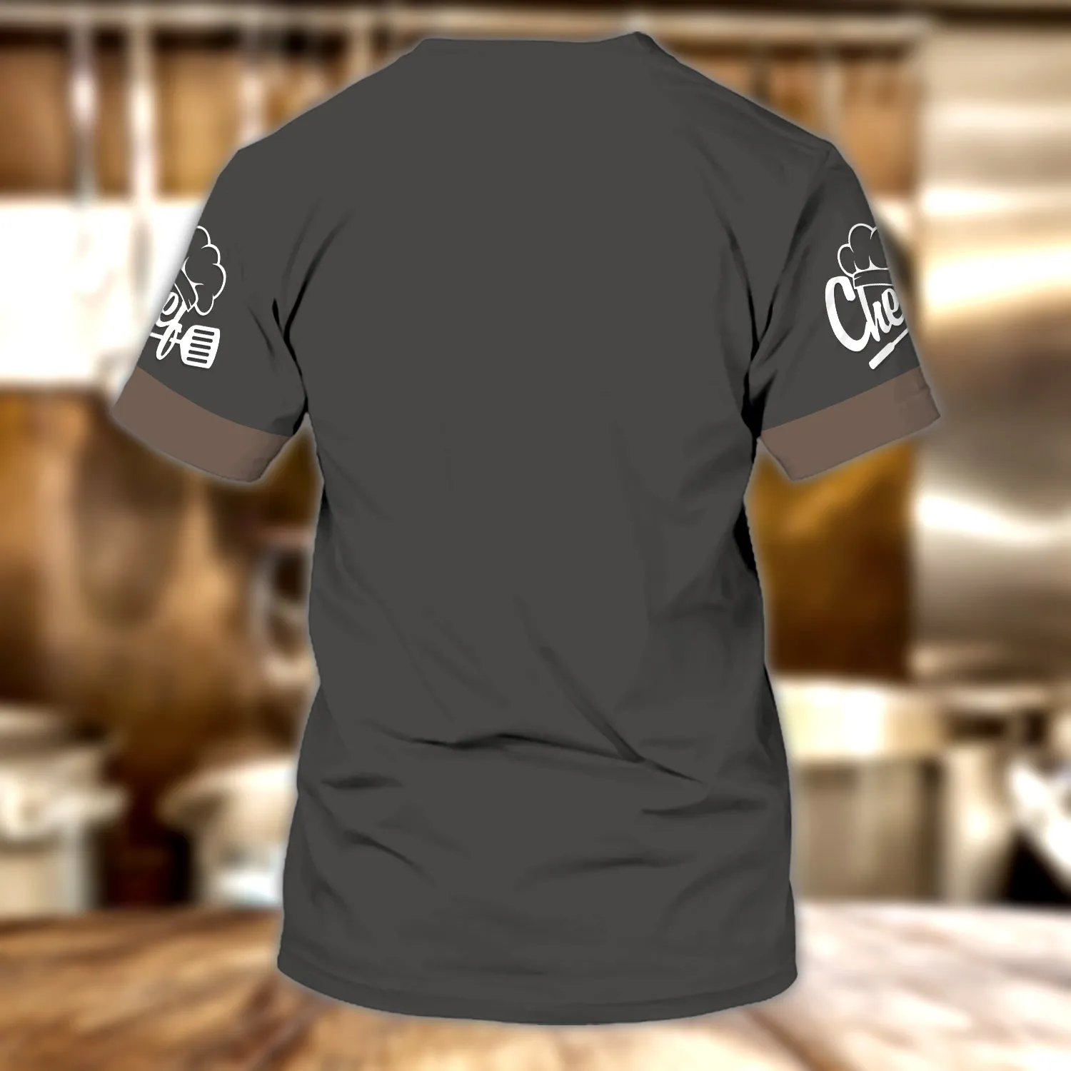 Chef - Personalized Name 3D Tshirt