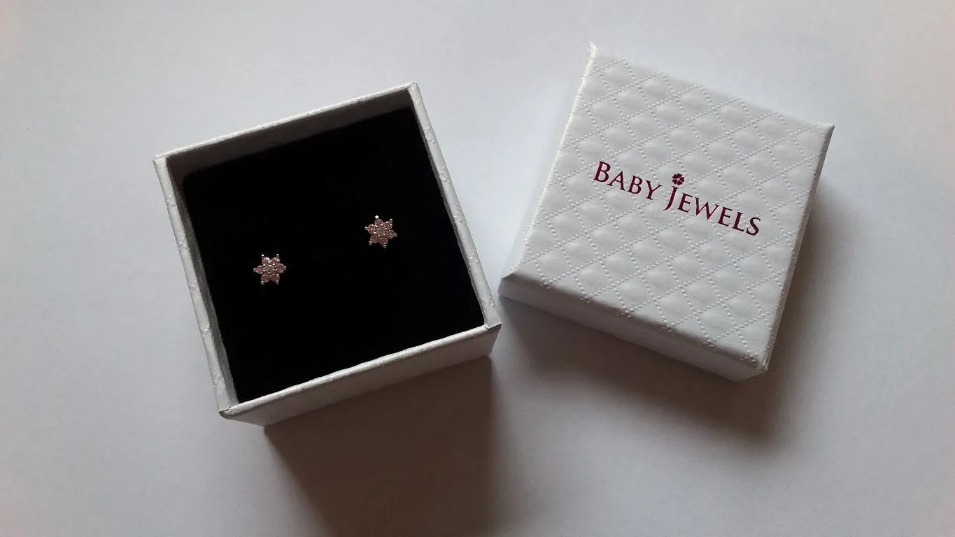 Children's Rings:  Sterling Silver Elegant CZ Premium Rings Size 6