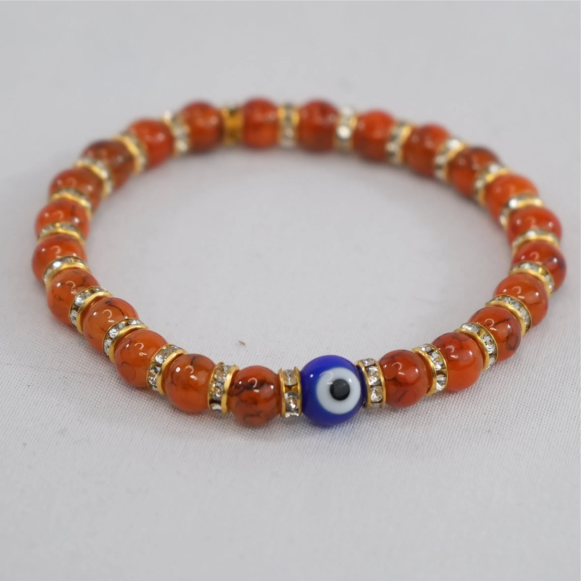 Coastal Charm Evil Eye Bracelet: Stylish Protection