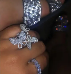 Colorful Butterfly Ring