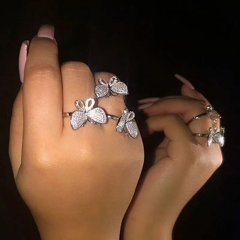 Colorful Butterfly Ring