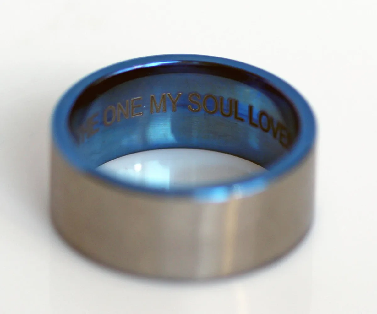 Custom Ring Engraved Message
