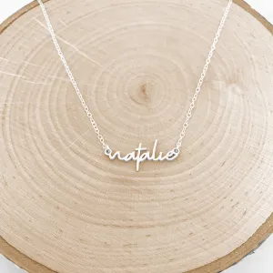 Dainty Name Necklace - Personalized Name Necklace