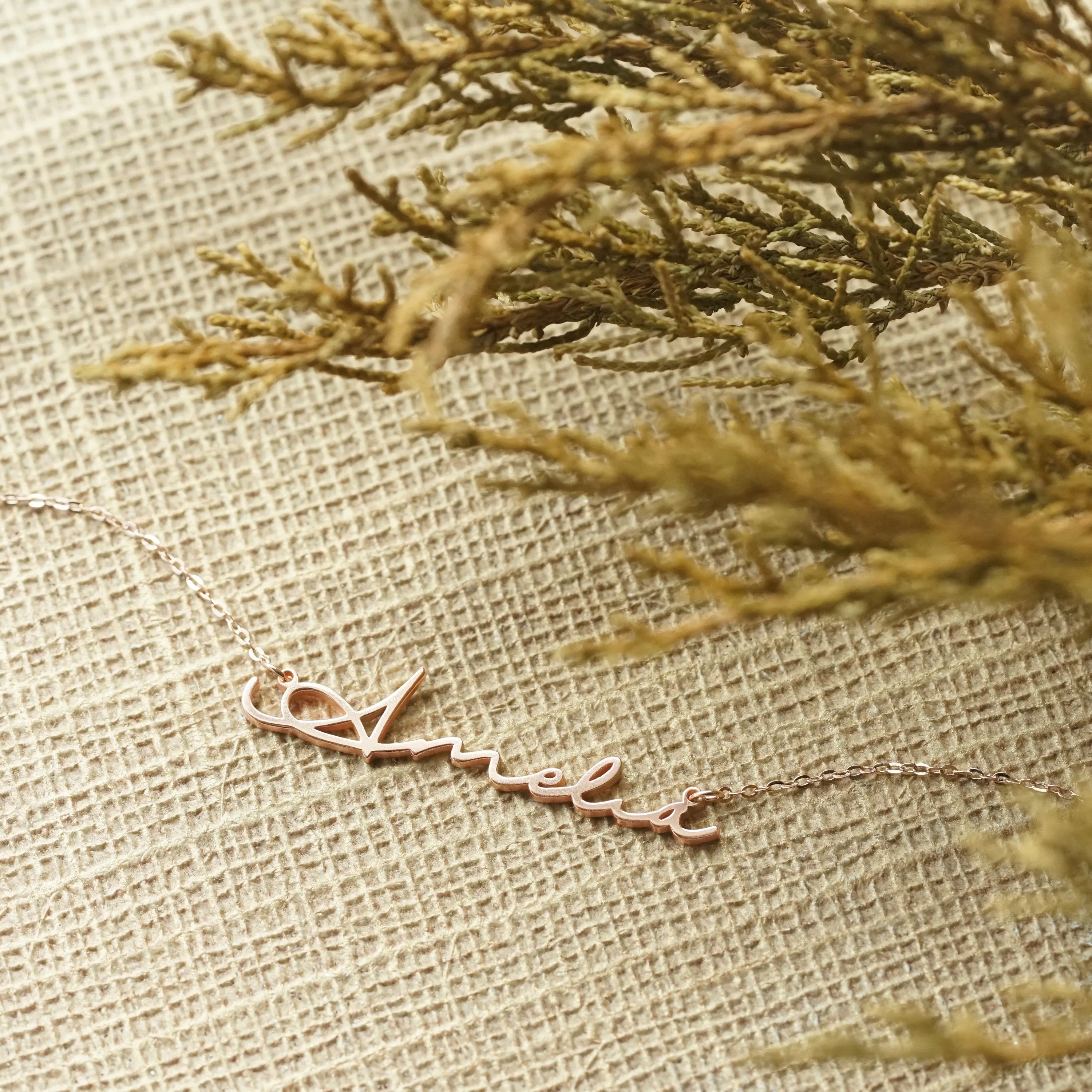 Dainty Name Necklace