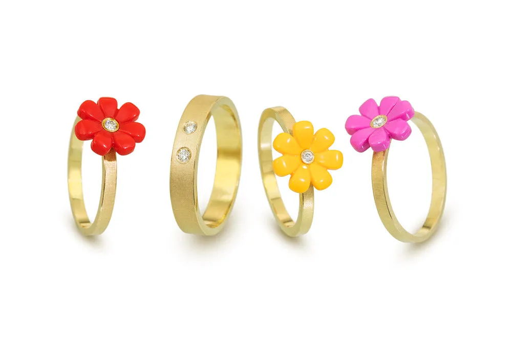 Daisy Diamond Ring