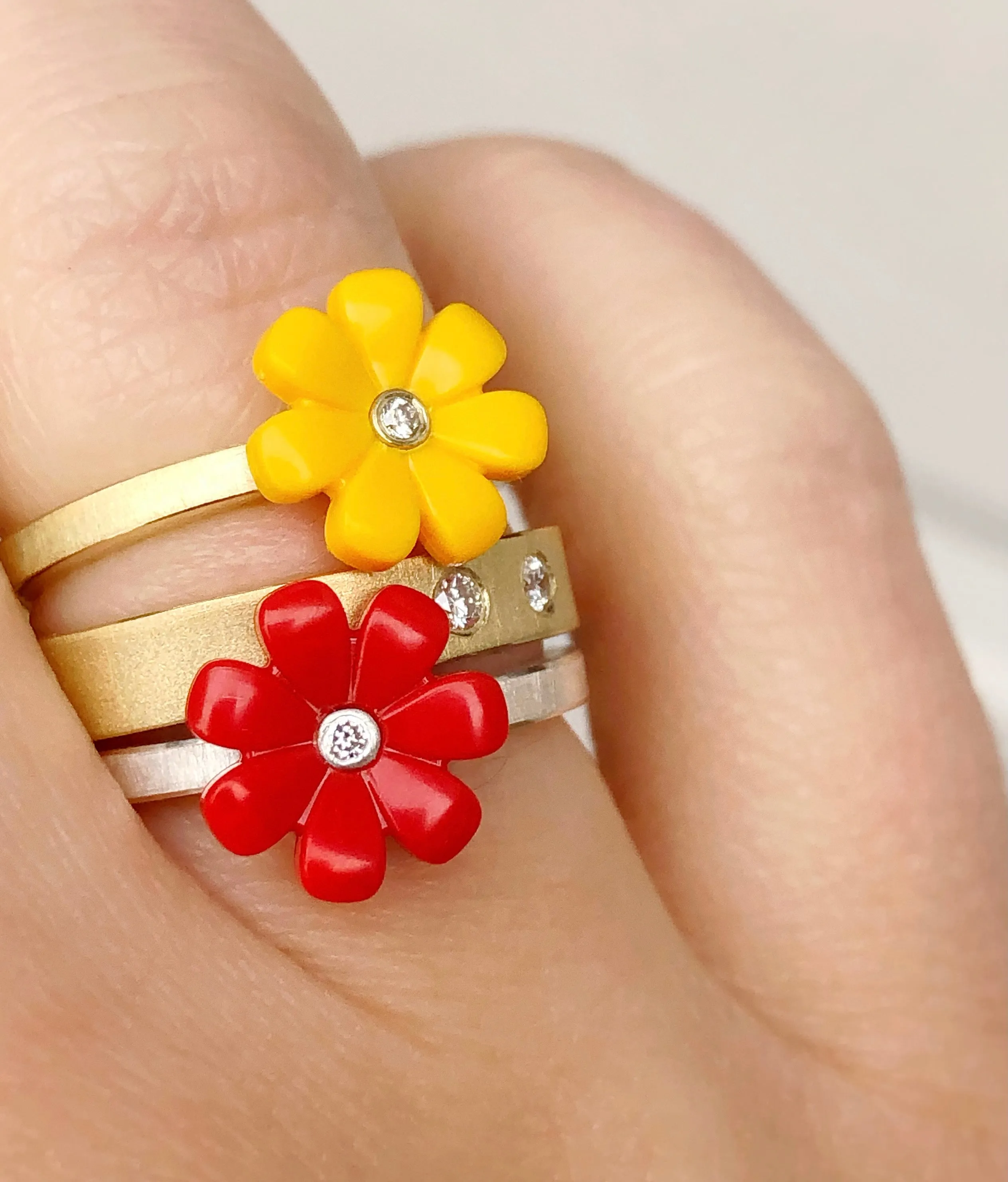 Daisy Diamond Ring