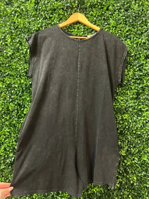 Dark Gray Romper