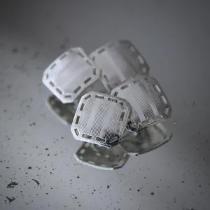 Deco Pierced Sterling Cufflinks