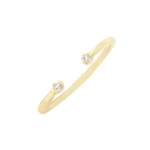 Diamond Adjustable Ring 14K