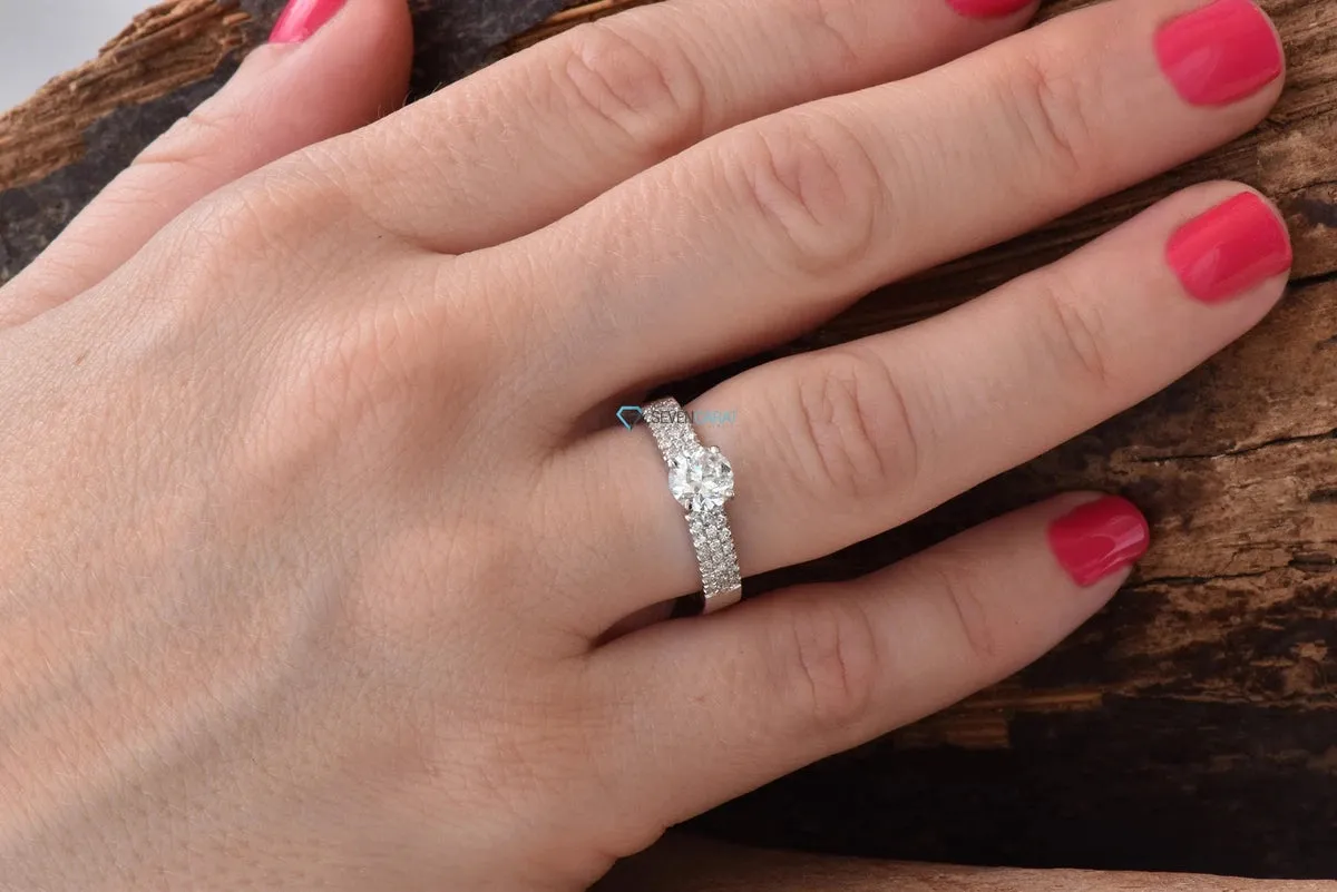 Diamond Engagement Ring 1 ct-art deco engagement ring