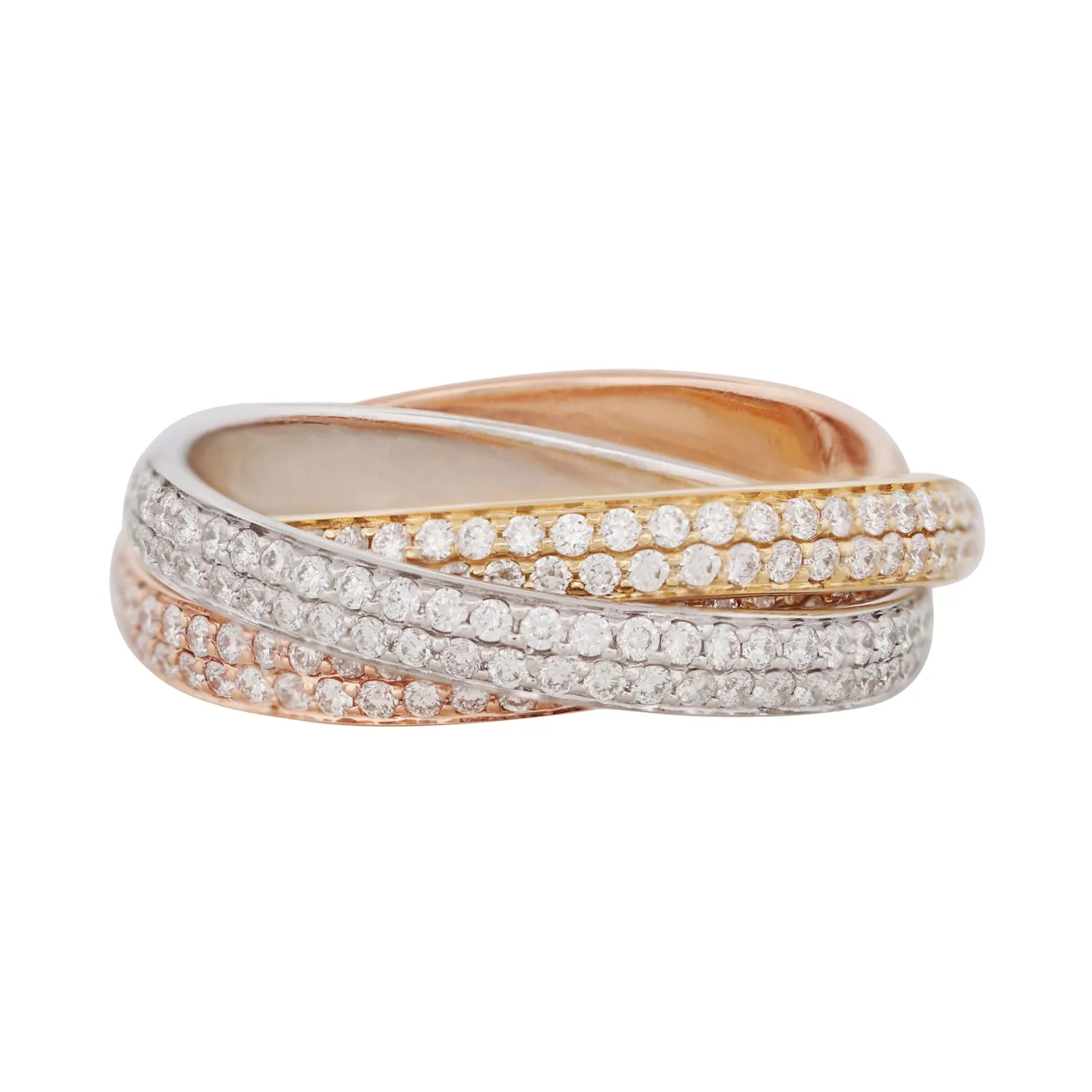 Diamond Trio Ring