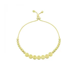 Disc Name Bracelet