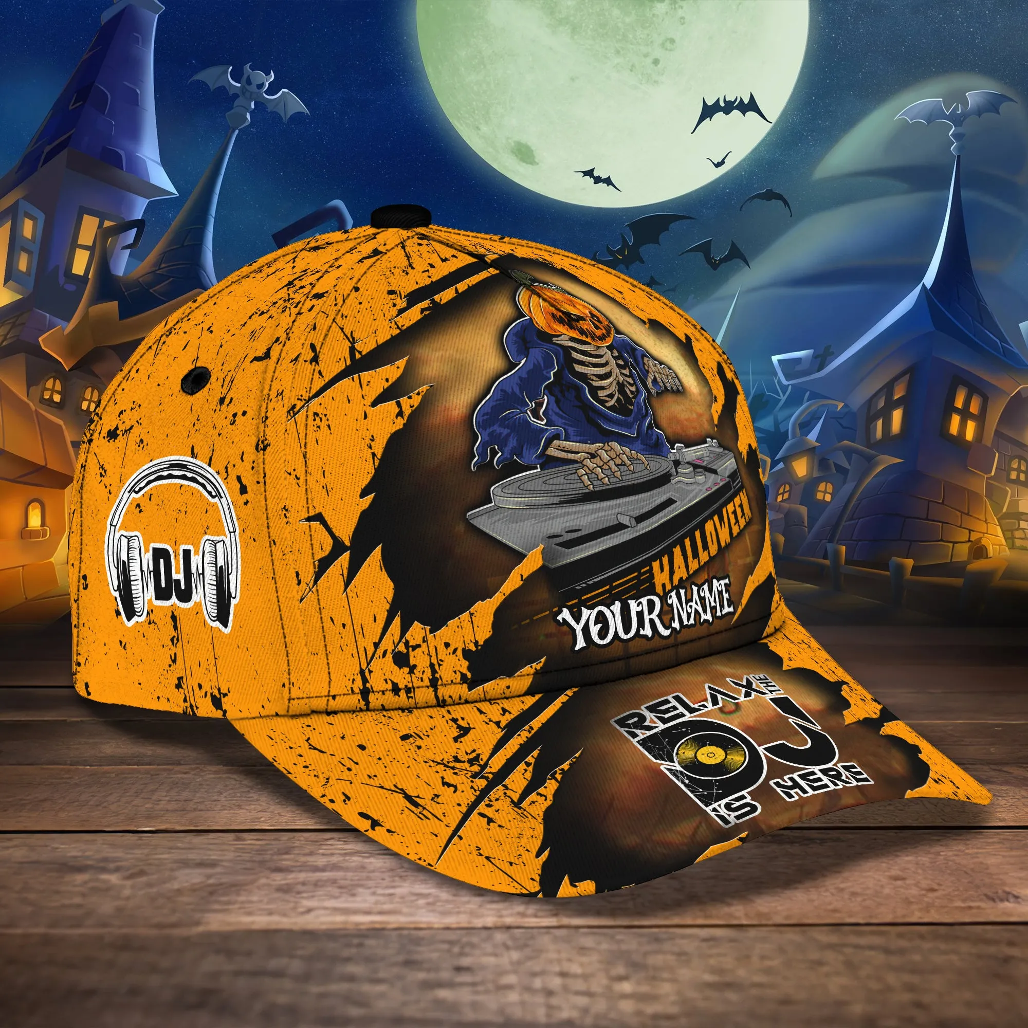 DJ 11 - Personalized Name Cap