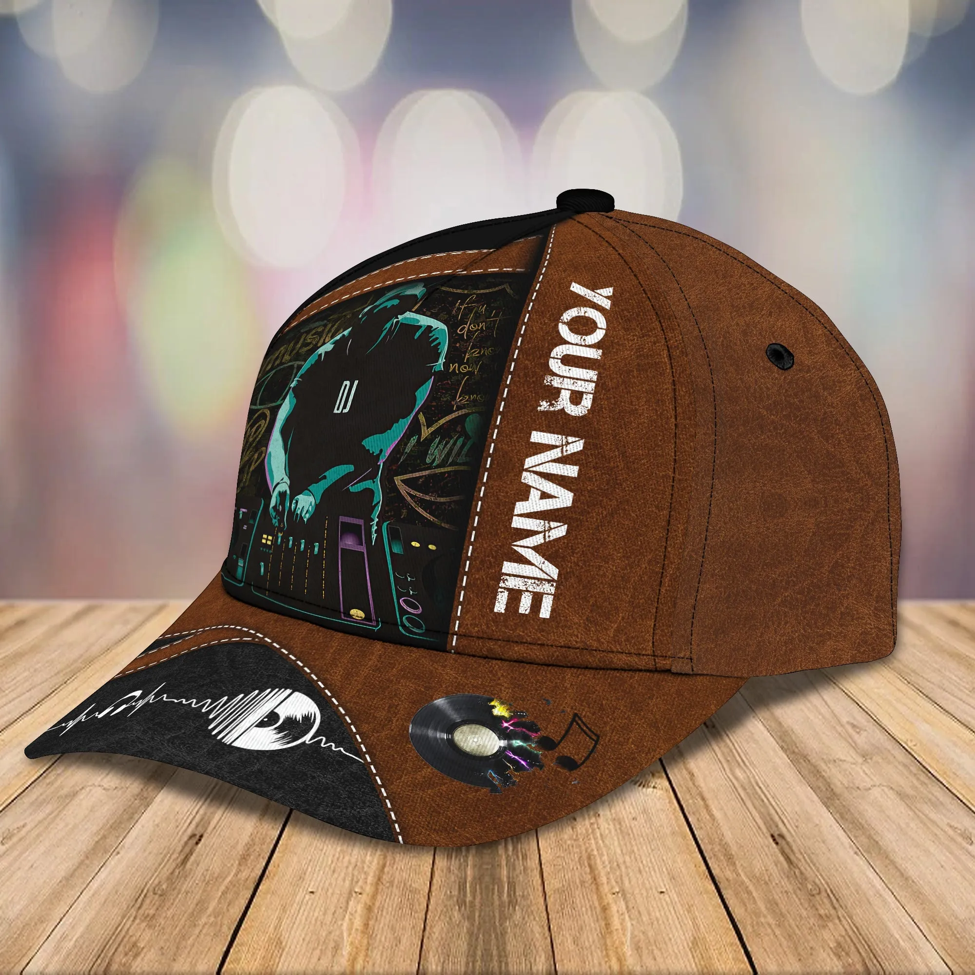 DJ - Personalized Name Cap