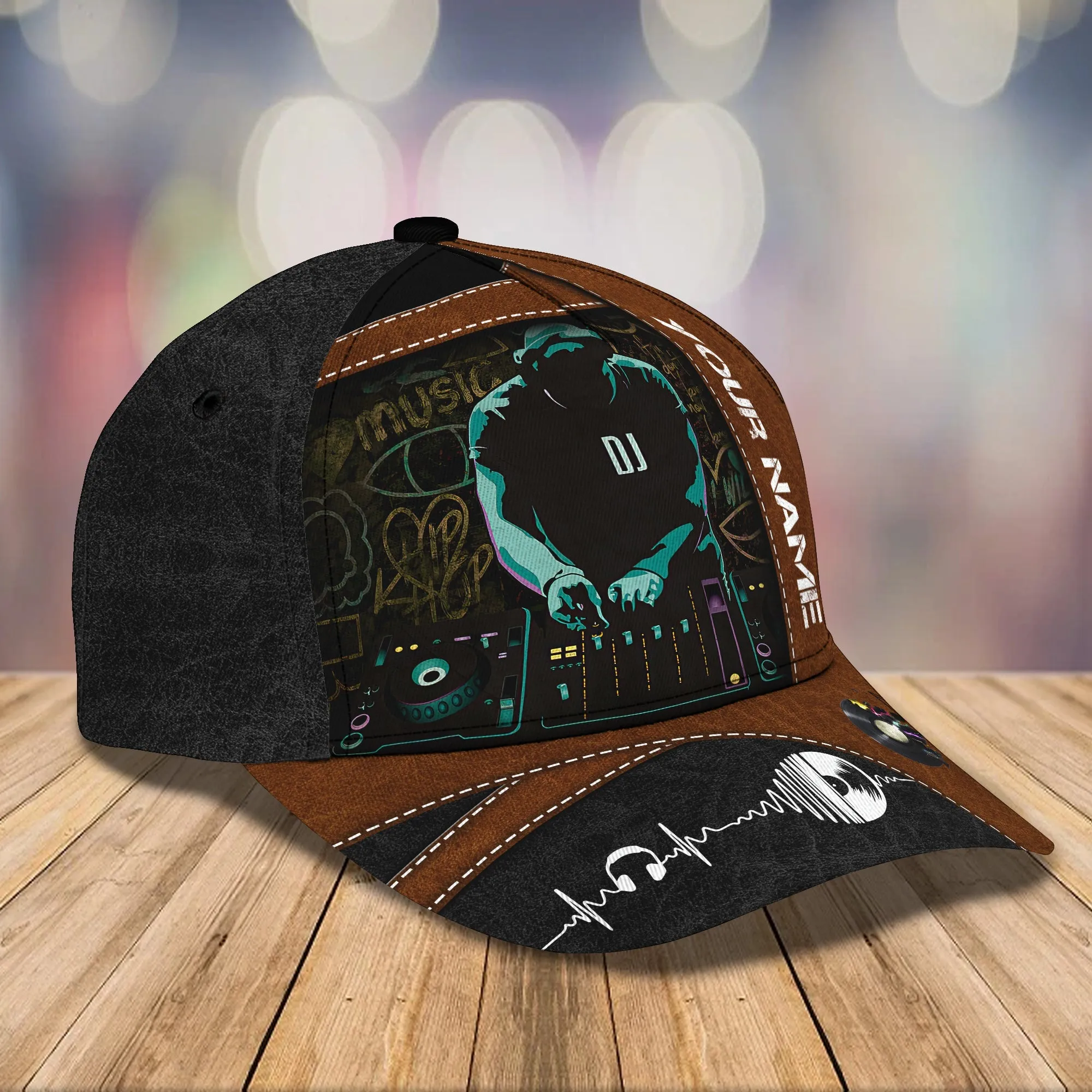 DJ - Personalized Name Cap