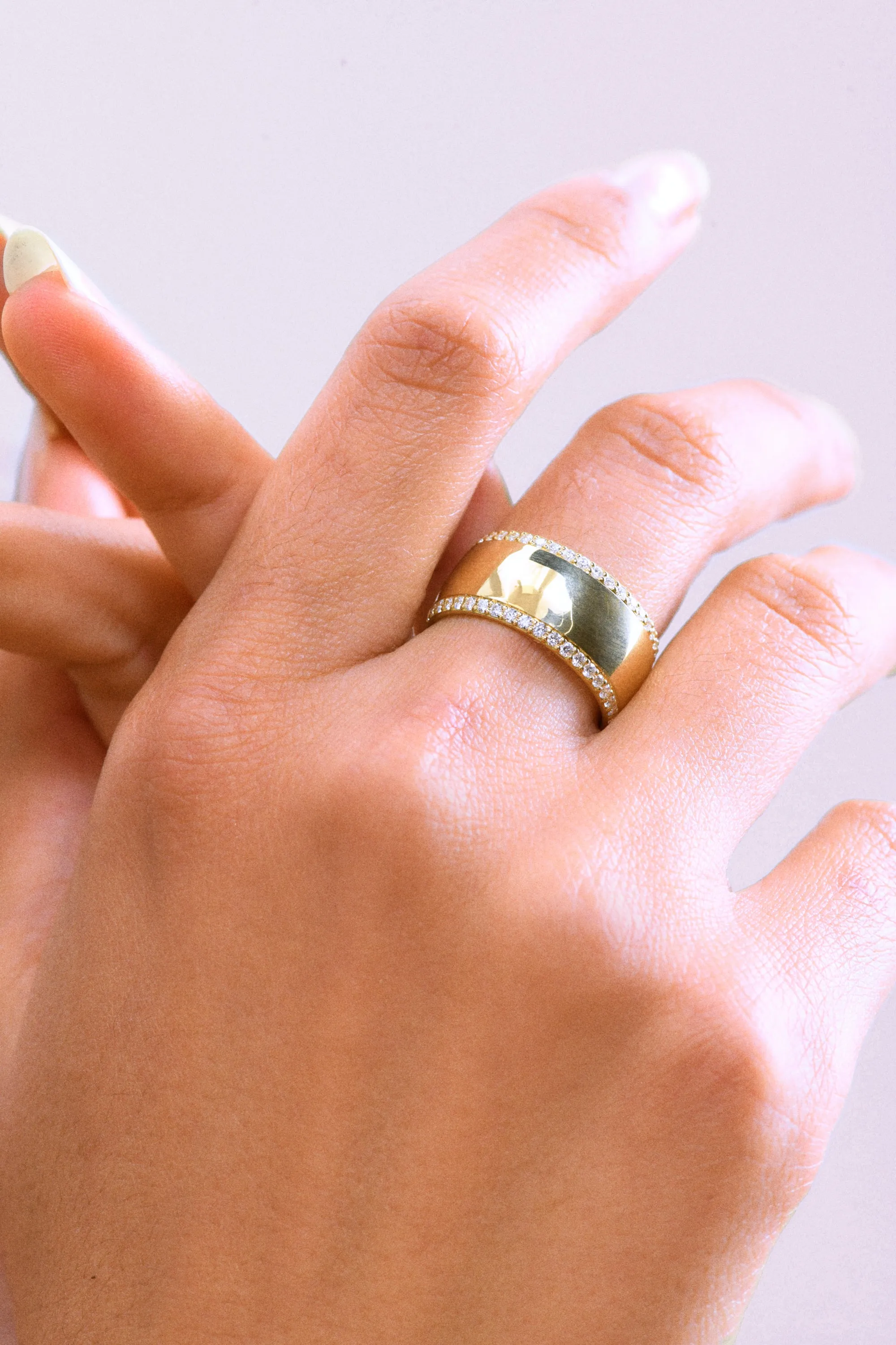 Double Dakota Ring (Brush Finish)
