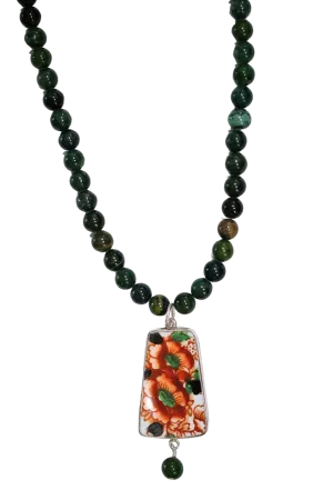 Double Flower Necklace