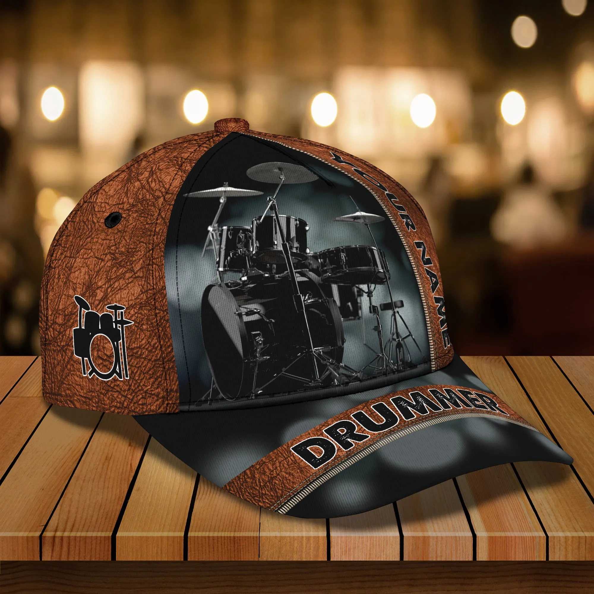 Drum - Personalized Name Cap 09