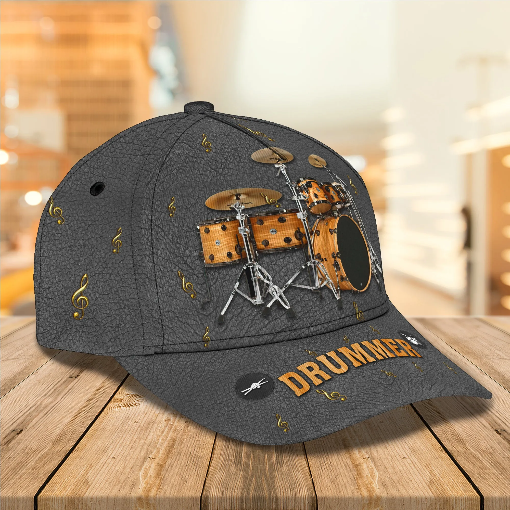 Drum - Personalized Name Cap