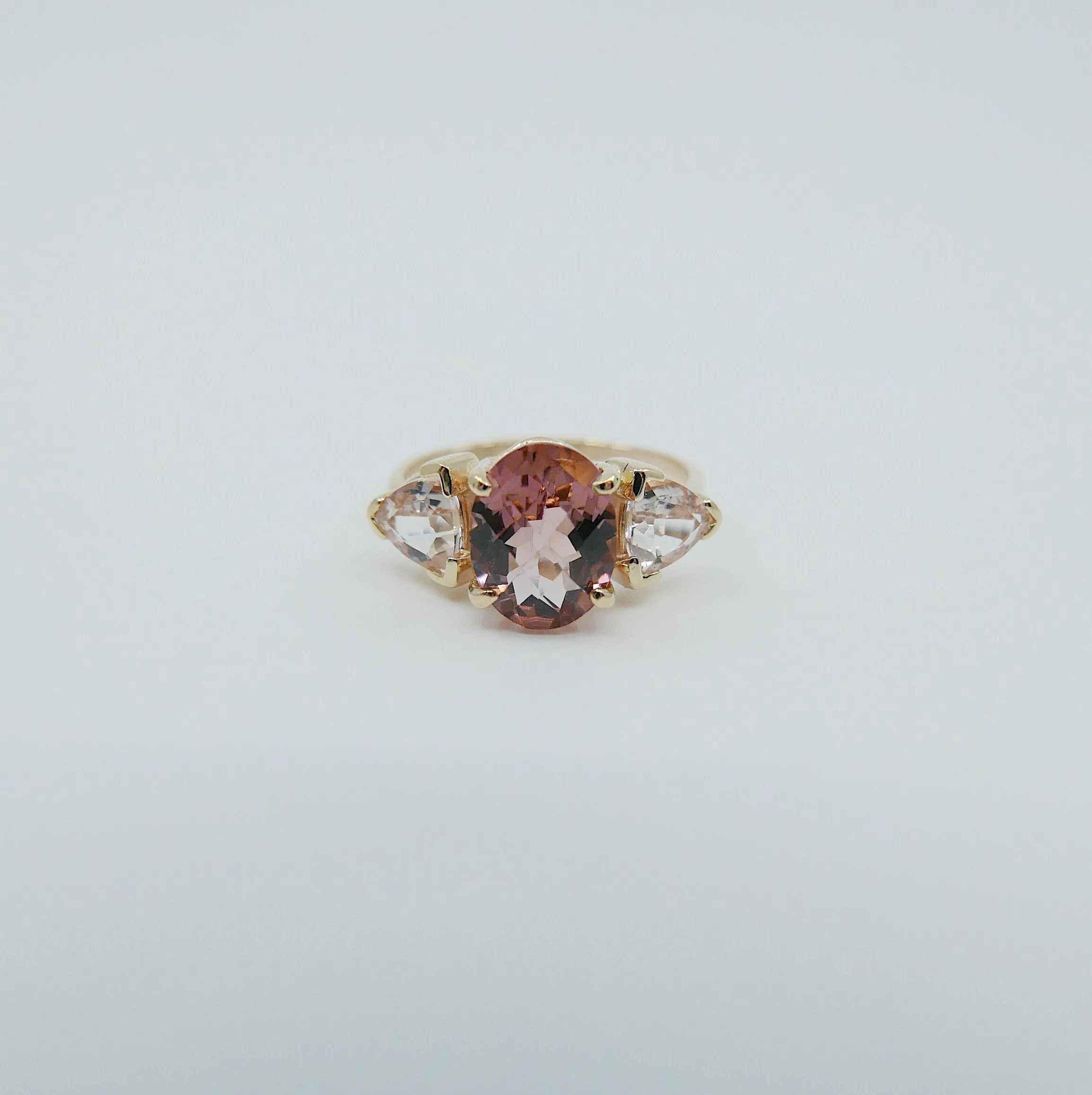 Dusty Rose Tourmaline Ring