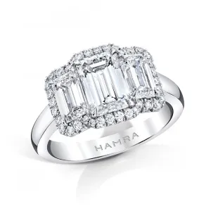 Emerald Cut Diamond Ring