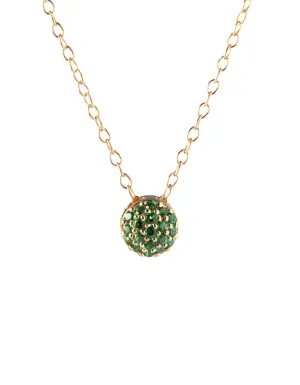 Emerald Dot Pendant