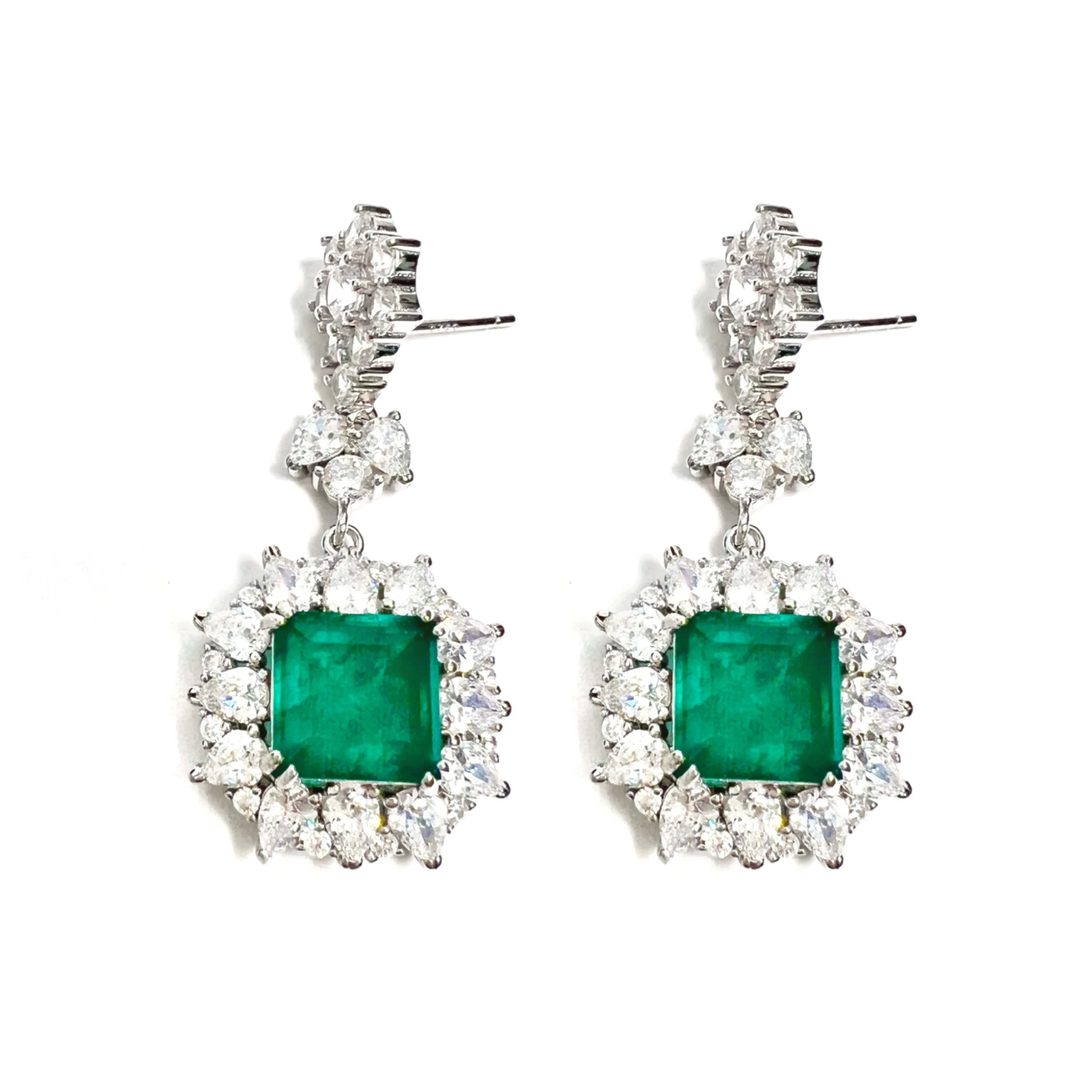 Emerald Esther Earrings