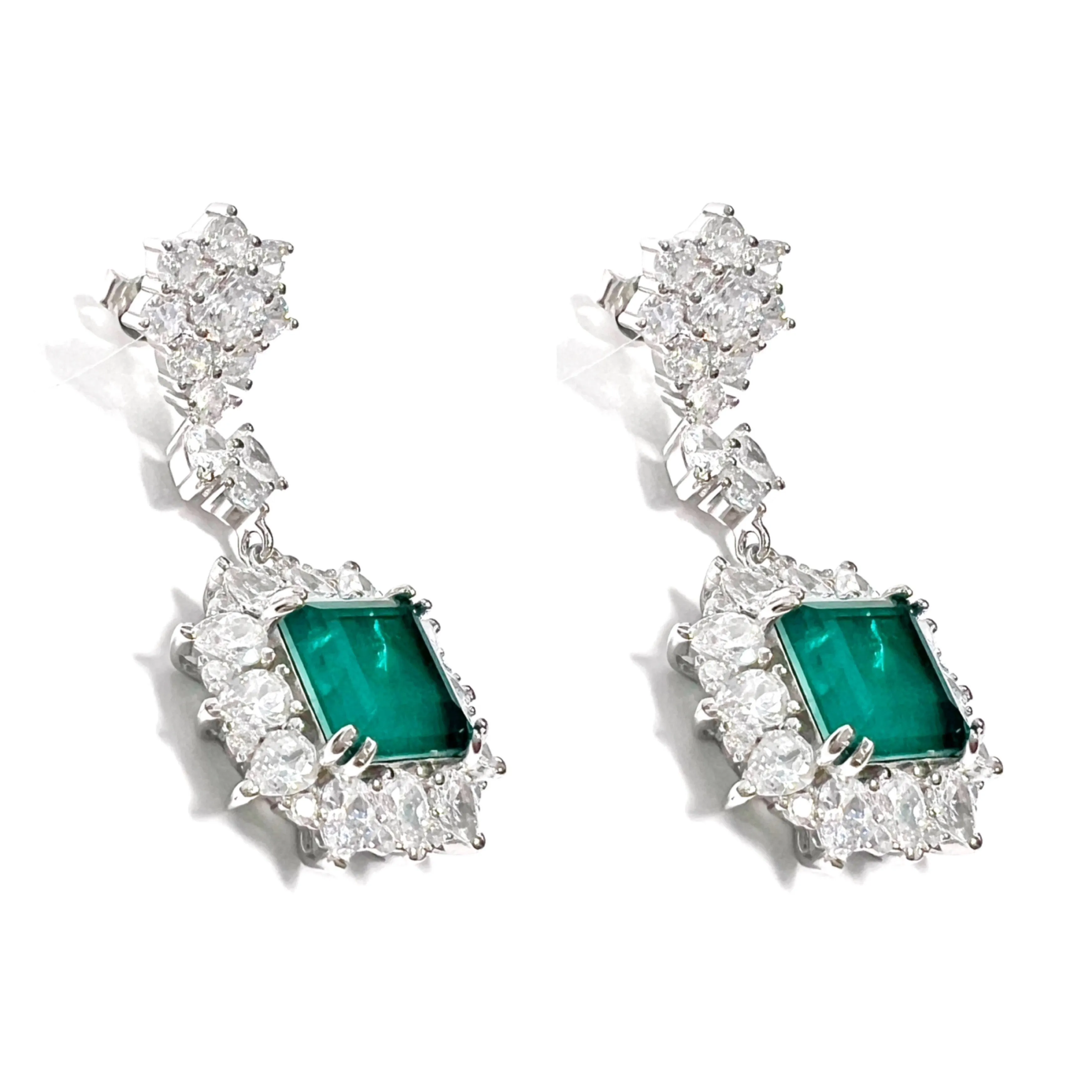 Emerald Esther Earrings
