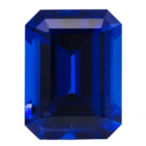 Emerald FAB Lab-Grown Blue Sapphire Gems