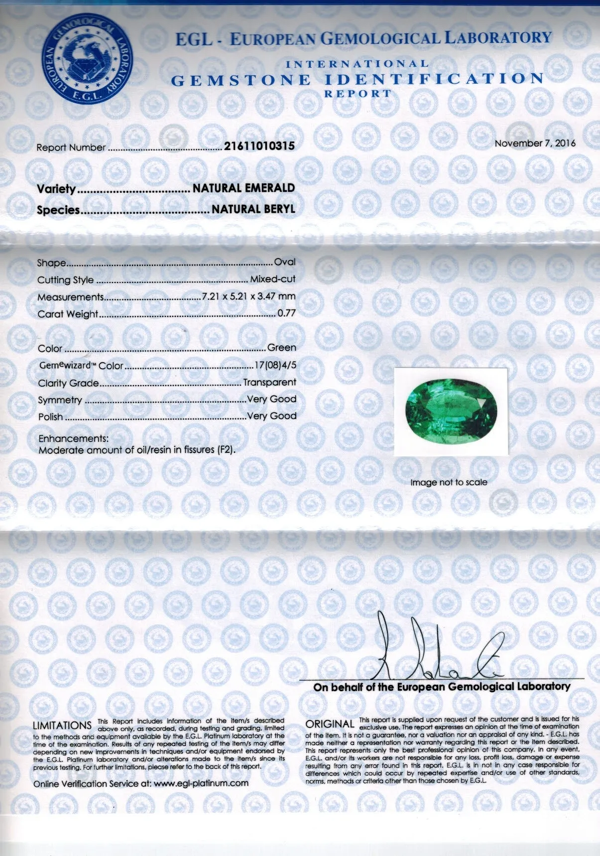 Emerald Flower Shaped Drop Earrings - GRS certificate