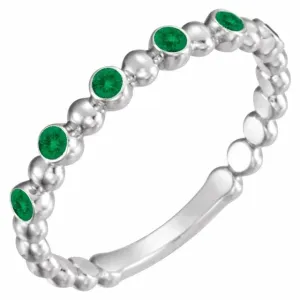 Emerald Stacking Band - Special Order