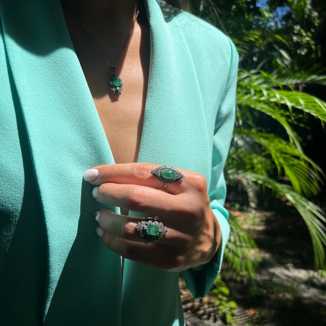 Emerald Vintage Ring