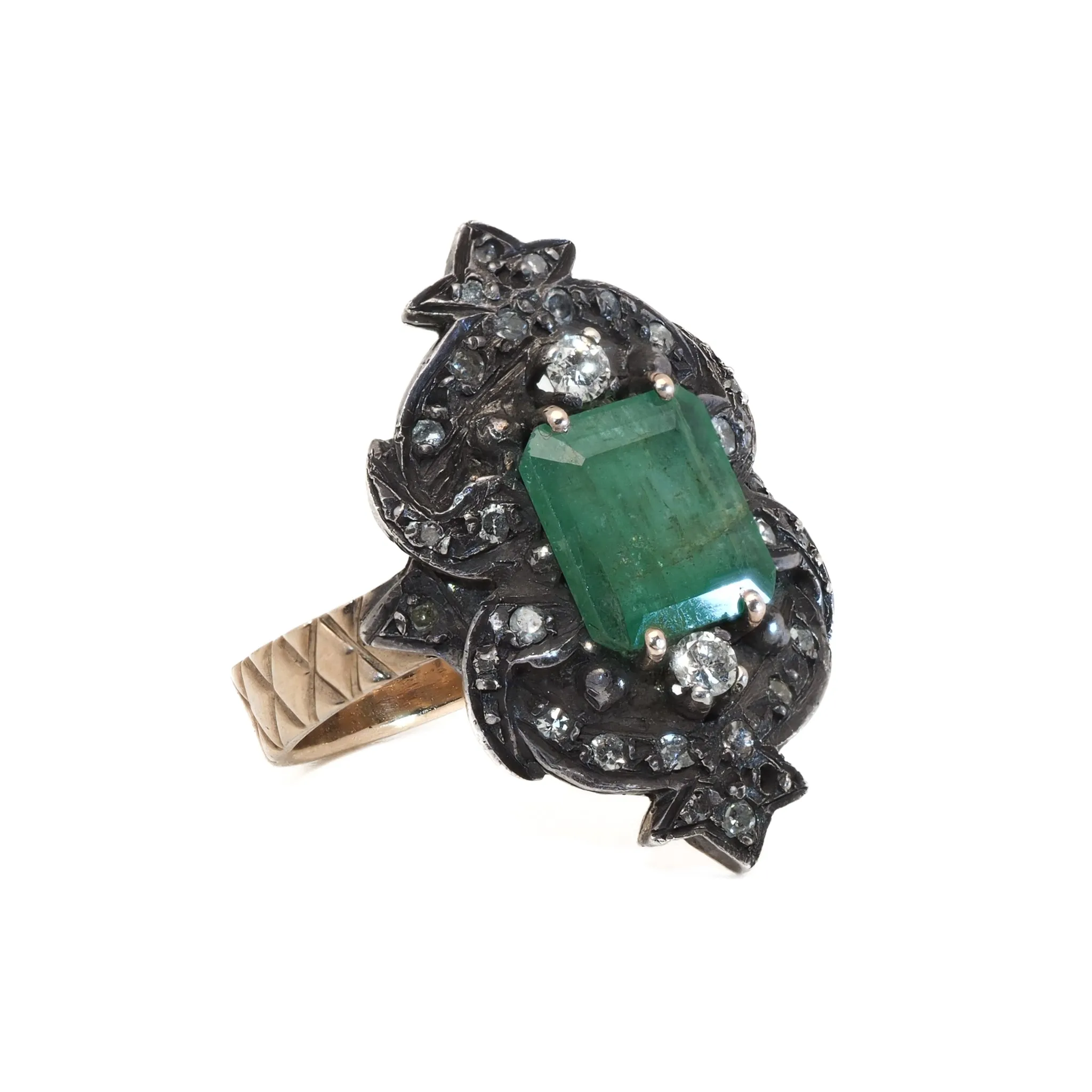 Emerald Vintage Ring