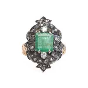 Emerald Vintage Ring