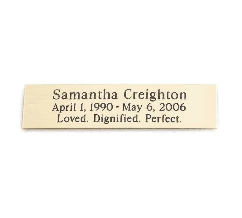 Engraved Name Plates