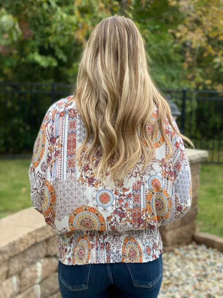 Fall Boho Blouse