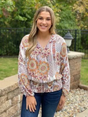 Fall Boho Blouse