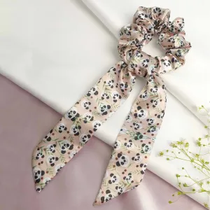 Ferosh Cute Panda Long Tail Scrunchie