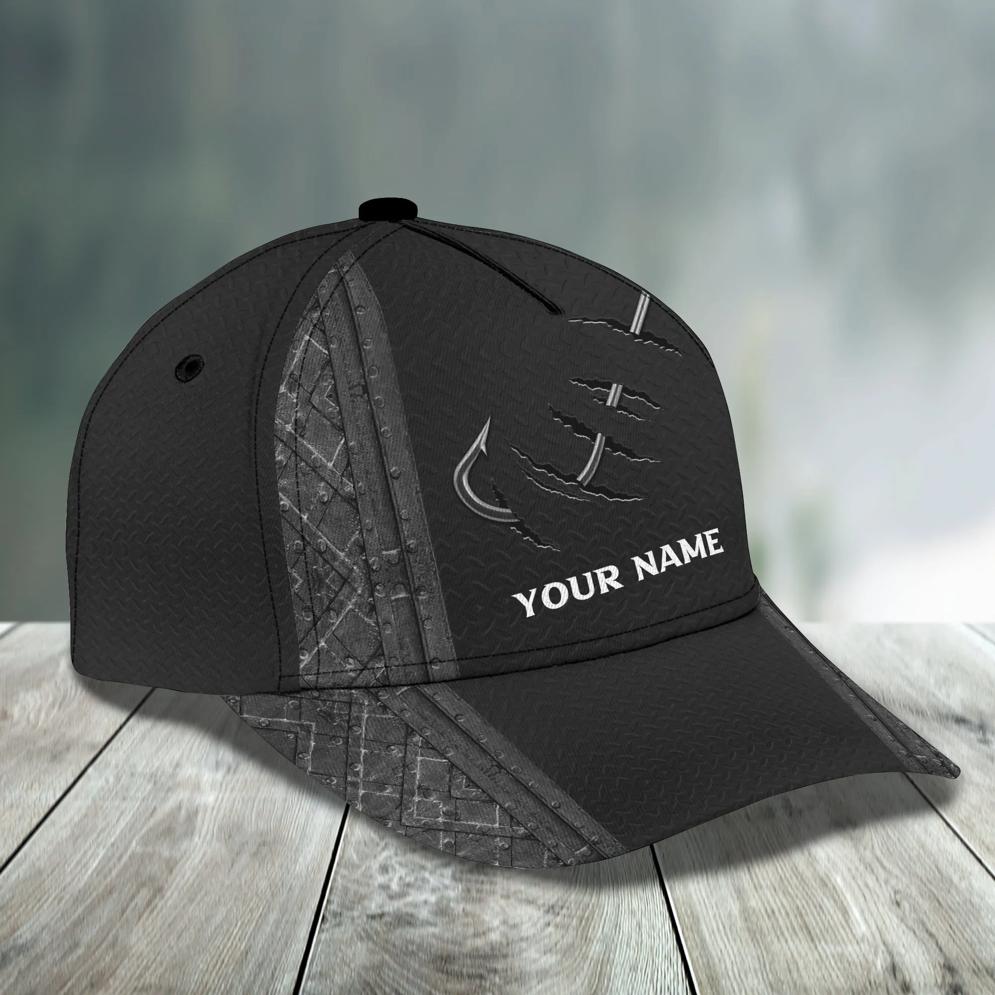 Fishing - Personalized Name Cap