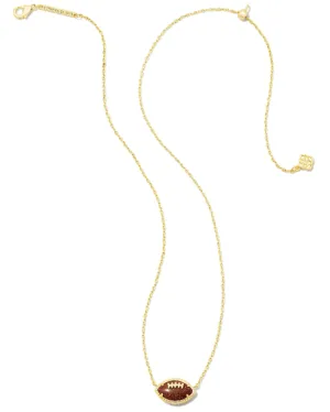 Football Necklace- Gold