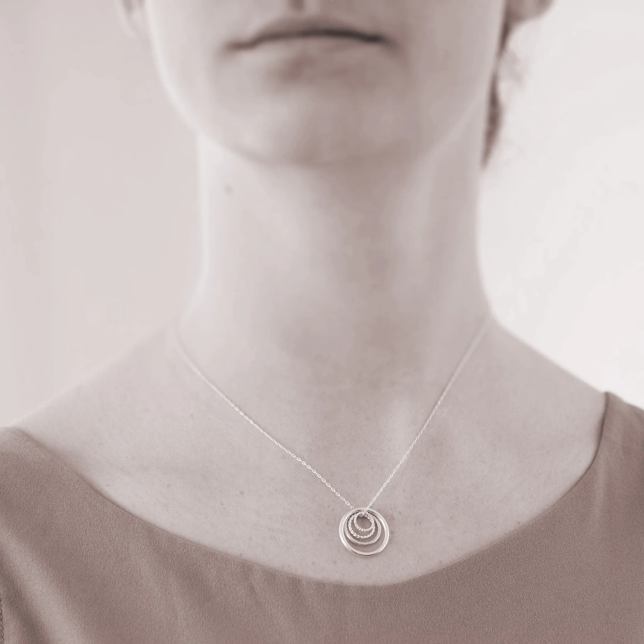 Four Generations PERSONALIZED Sterling Silver Necklace by Ornata