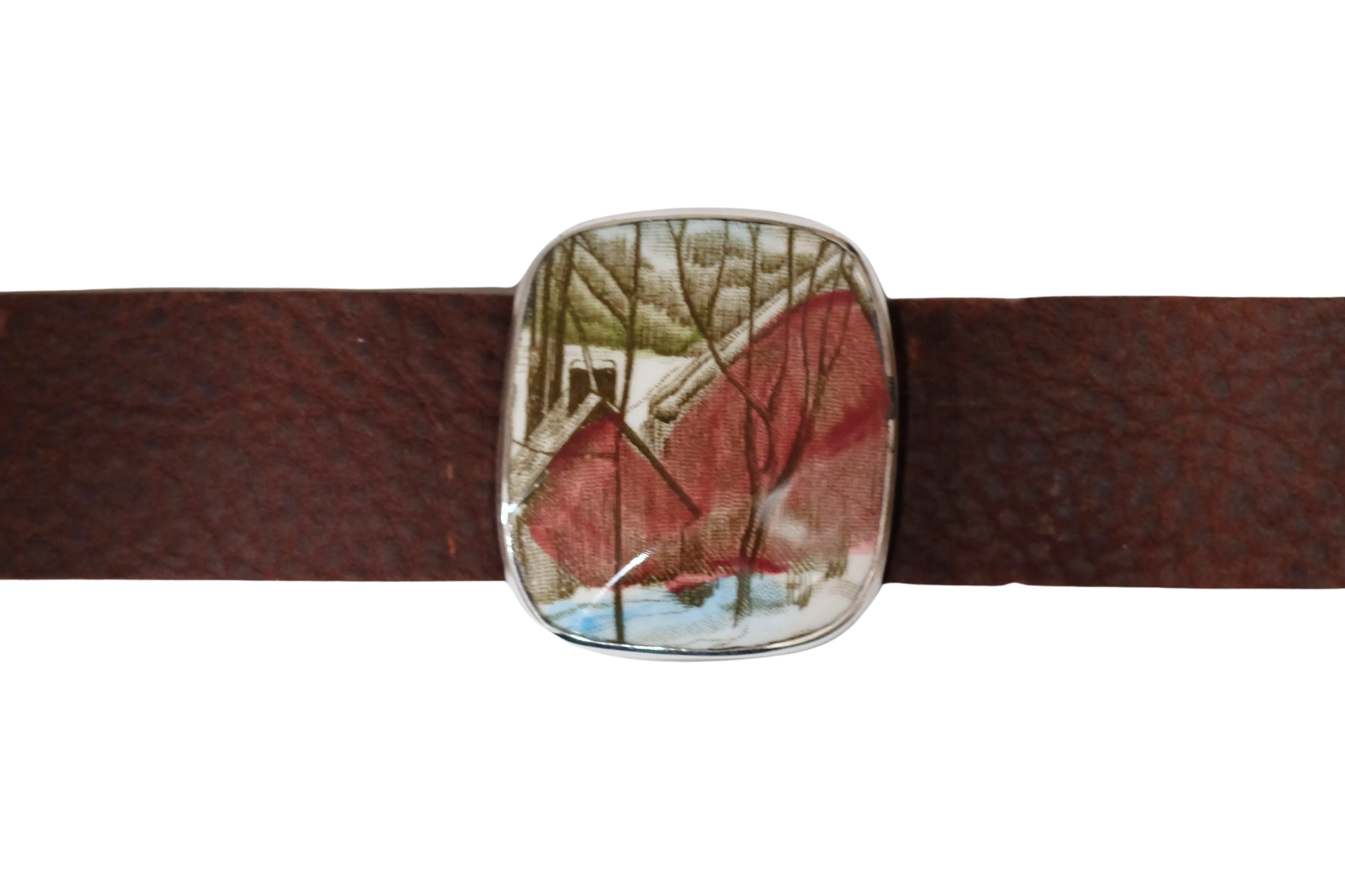 Friendly Village Leather Bracelet