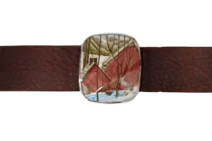 Friendly Village Leather Bracelet
