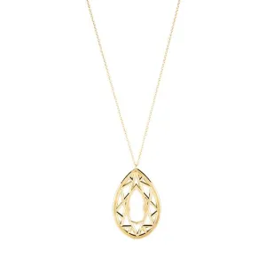 Gem Bottle Opener Pendant- GOLD